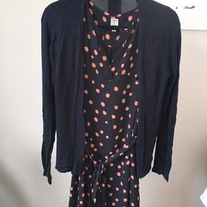 Summer cardigan Navy medium